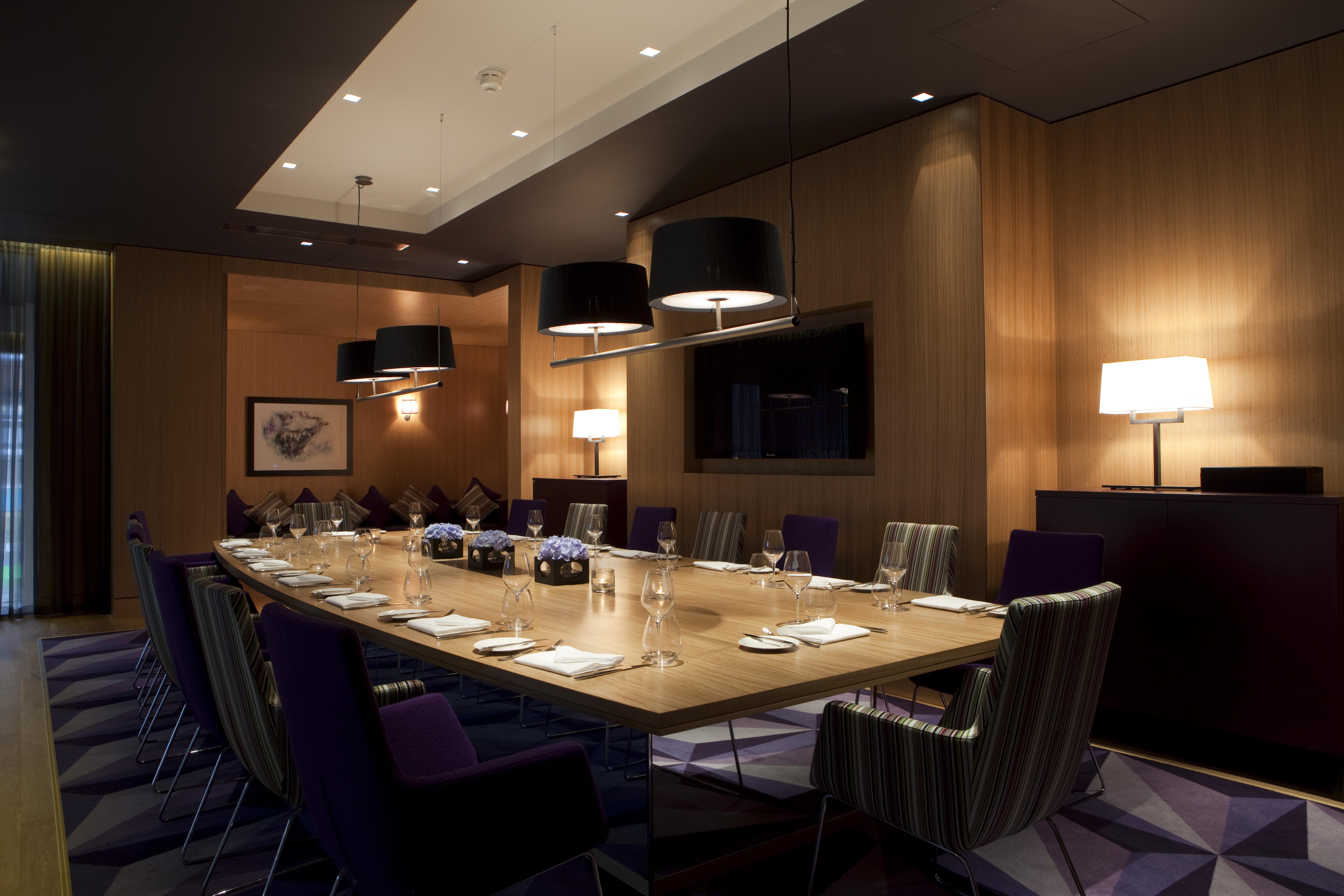 The Fitzwilliam Hotel Белфаст Зручності фото The private dining room at the restaurant